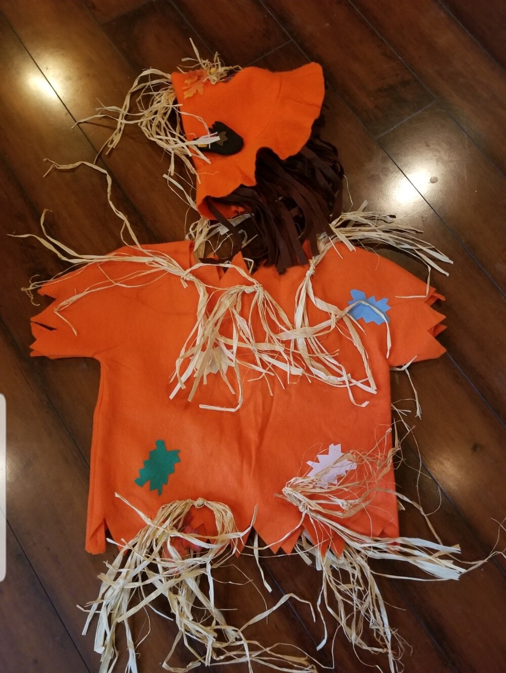 Unisex Scarecrow Kids Costume